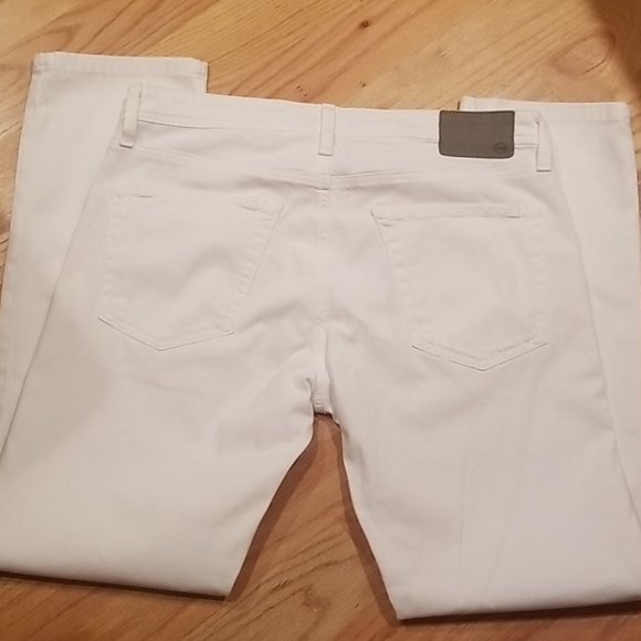 AG THE TELLES WHITE MODERN SLIM JEANS - Picture 4 of 11